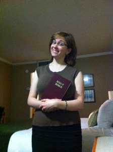 What to do with a Gideon Bible?